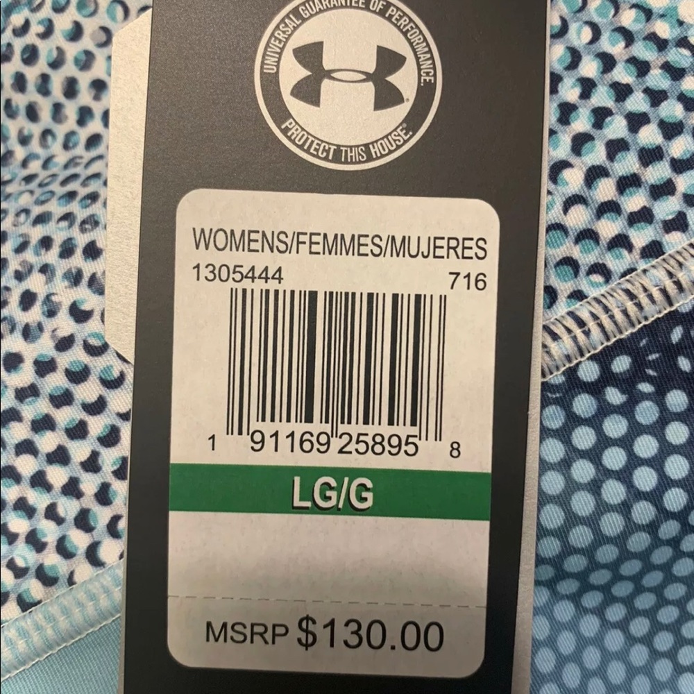 NWT Under Armour Womens Breathelux Printed Legging - Picture 7 of 10